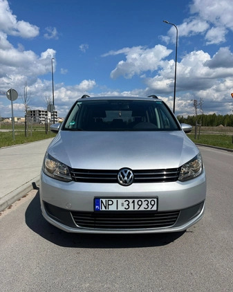 Volkswagen Touran cena 34900 przebieg: 209000, rok produkcji 2012 z Pisz małe 121